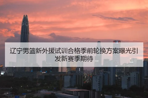 辽宁男篮新外援试训合格季前轮换方案曝光引发新赛季期待